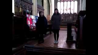 preview picture of video 'VID CHAR SINGING EVESHAM CHURCH'