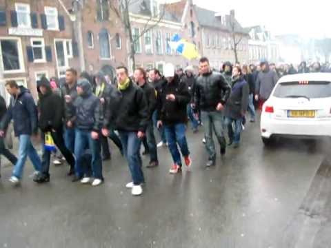 corteo  Cambuur vs go ahead eagles 22-01-2012