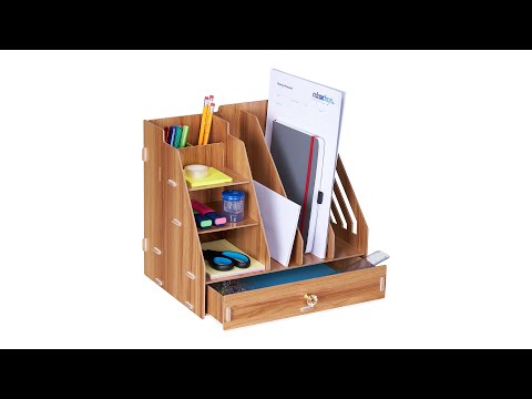 Bureau HELLOSHOP26 Trieur de document organiseur bureau 3 c