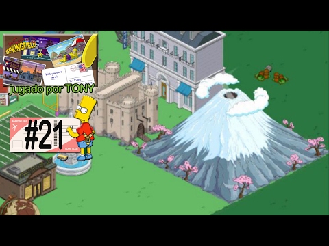 Los Simpson Springfield "Destino Spfld, Cap. 21 - El Monte Fuji y la Máquina expendedora" por Tony