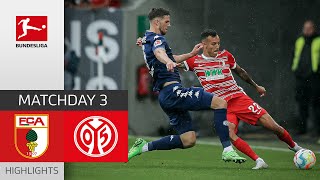 FC Augsburg - 1. FSV Mainz 05 1-2 | Highlights | Matchday 3 – Bundesliga 2022/23