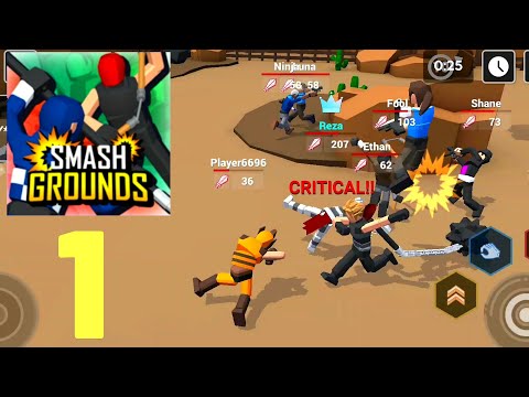 SmashGrounds.io Gameplay (ios,Android)