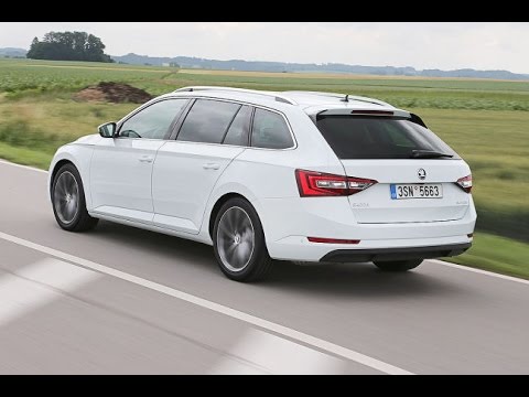 Skoda Superb Combi (2015) - First Drive