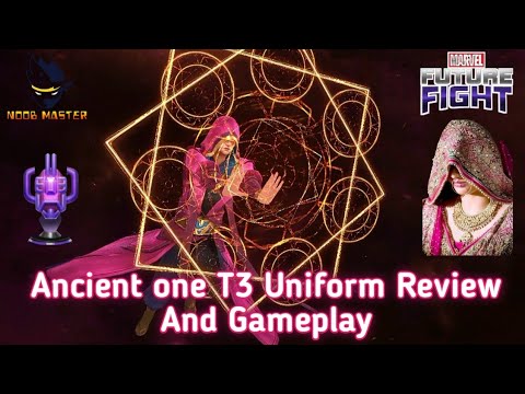 [MFF] Ancient One T3 Uniform Review And Knull Wbl GamePlay | Noobmaster | Marvel Future fight