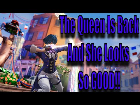 KOF XV - ELISABETH BLANCTORCHE Trailer (Reaction!!)