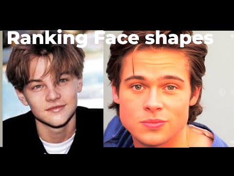 Ranking Face Shapes from Most to Least Attractive (With Examples)!