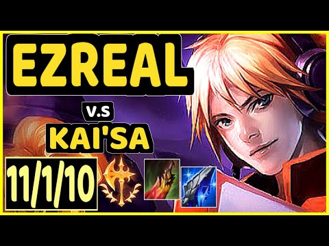 SERTUSS (EZREAL) vs KAI'SA - 11/1/10 KDA BOTTOM ADC CHALLENGER GAMEPLAY - EUW