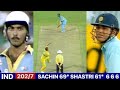 India Vs Australia 1991 Odi Highlights| SACHIN 69 RAVI SHASTRI 61 Destroyed AUS | Shocking Batting