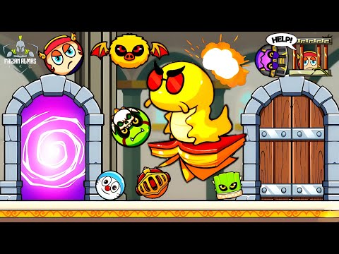 Ball W - Roll to Miracle Island | Library Boss Fight | MGIF | Android Gameplay WFG