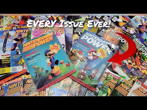 Every Nintendo Power Magazine Ever! | Console Collector