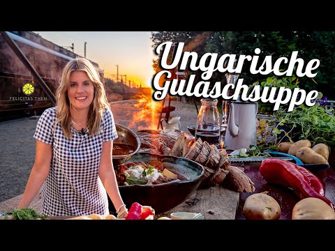 Ungarische Gulaschsuppe | Wie schmeckt`s in Europas Zügen? | Felicitas Then