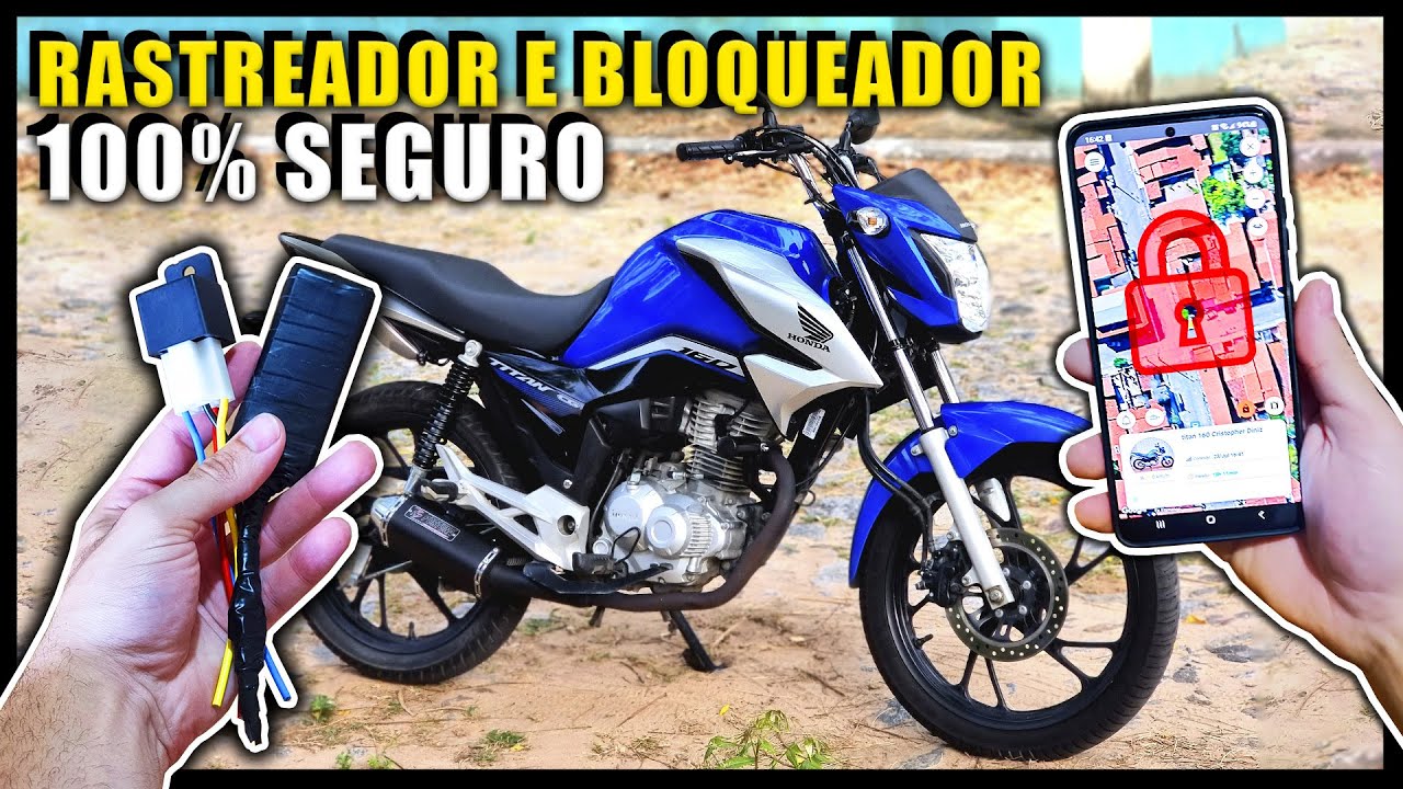 MELHOR RASTREADOR E BLOQUEADOR PARA A SUA MOTO
