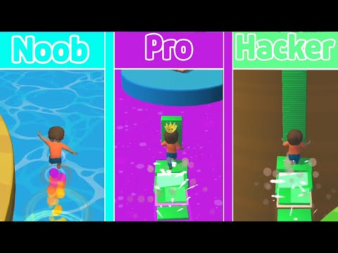 NOOB vs PRO vs HACKER - Shortcut Run