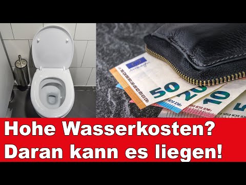 Plötzlich hohe Wasserkosten? Daran kann es liegen!