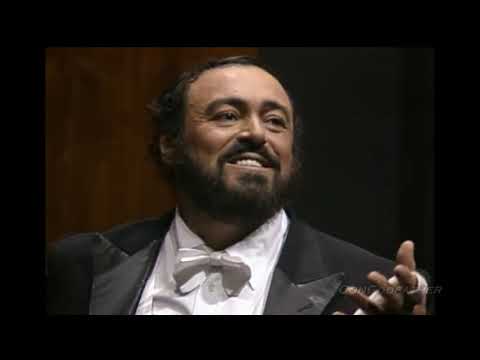 Legendary Luciano Pavarotti -Recital - Nessun Dorma- James Levine -Metropolitan Opera New York