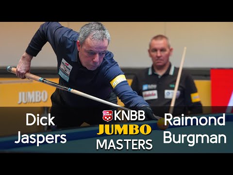 3-Cushion KNBB Jumbo Masters 2021 - SemiFinal Dick Jaspers vs Raimond Burgman