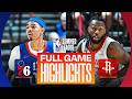 76ERS Vs ROCKETS LAS VEGAS SUMMER LEAGUE FULL GAME HIGHLIGHTS July 14 2026