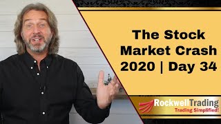 The Stock Market Crash 2020 - Day 34 - Selling Put Options On UAL Live