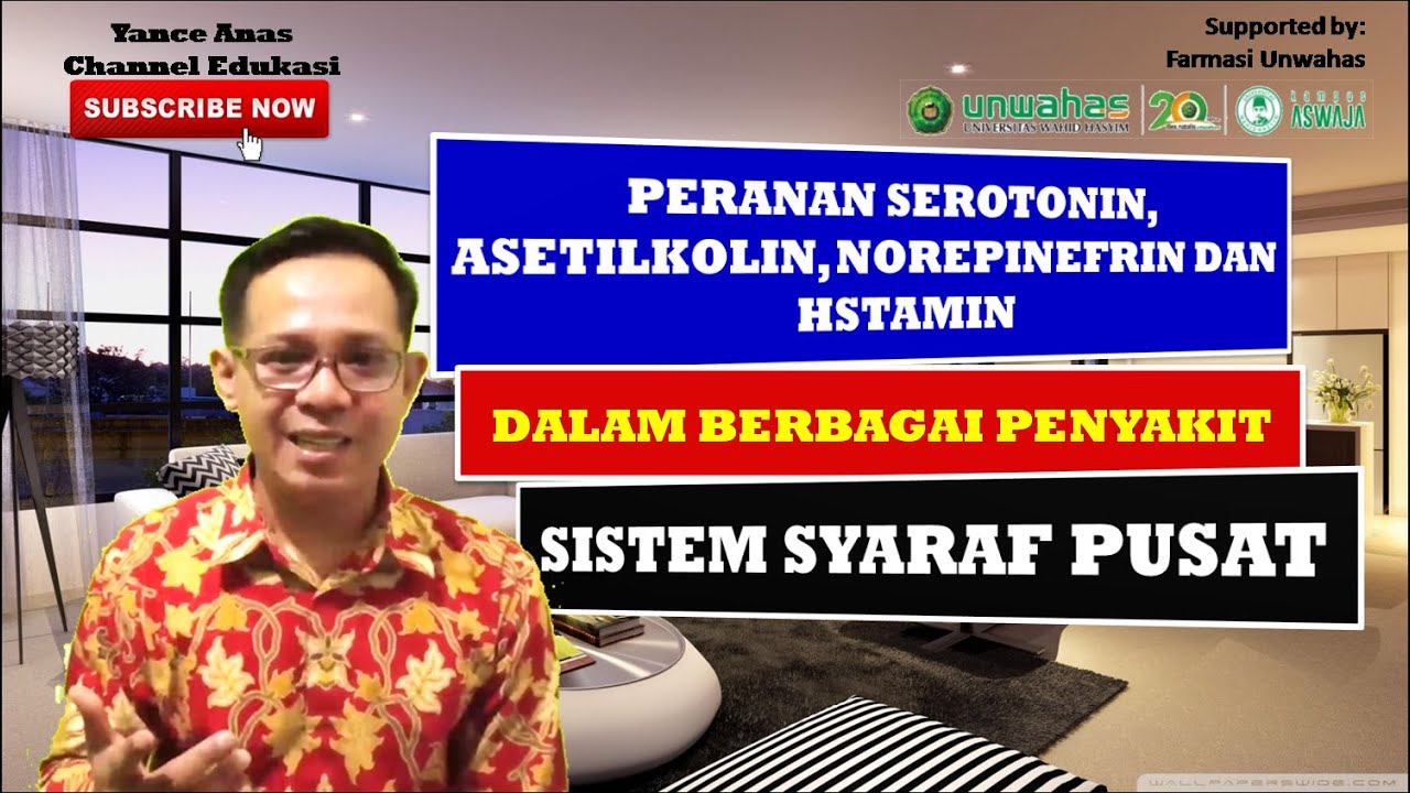 Peranan Serotonin, Asetilkolin, Norepinefrin dan Histamin dalam Penyakit Sistem Syaraf Pusat