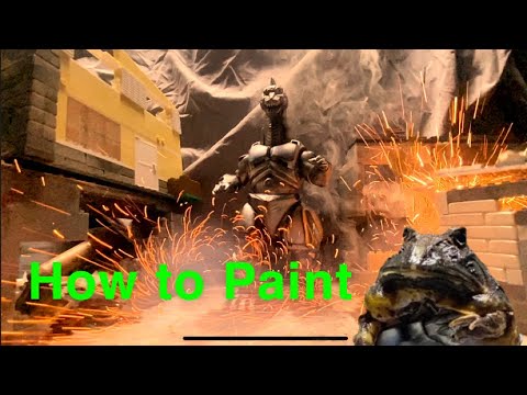 How to paint Mechagodzilla #Mechagodzilla￼ #godzilla #kit #modelkit ￼#godzilla1993