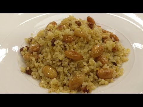 Rreze Dielli, 09 Janar 2019 - Të Gatuajmë me Znj. Vjollca P1 Bullgur kokërrmadh me bajame