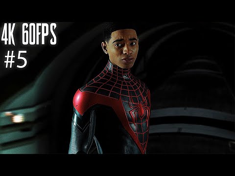 Spider-Man Miles Morales PS5 Max Graphics Full Game Part 5 (4K 60FPS) (NG+)