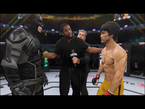 Batman vs. Bruce Lee - EA Sports UFC 4 - Epic Fight 🔥🐲