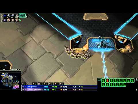 Jjakji(T) vs JonnyREcco(Z) G1 - 2 Girls 1 Zotac Cup