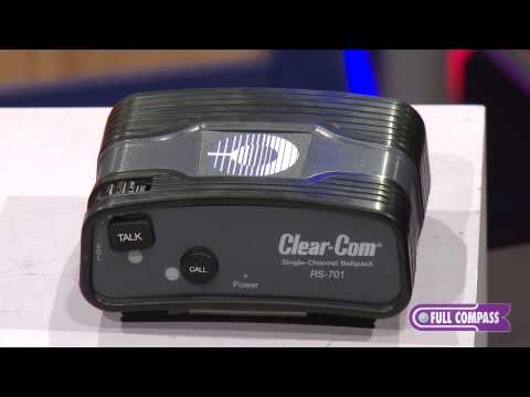 Clear-Com RS-701 1-Channel Analog Belt Pack Overview | Full Compass