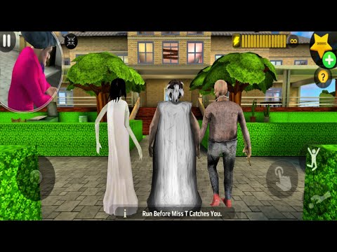 Play as Slendrina Granny Grandpa in Scary Teacher 3D | Troll Miss T Every Day
