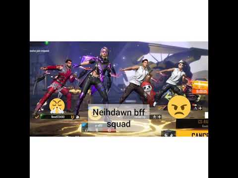 free fire Neihdawn bff squad dancing..2021