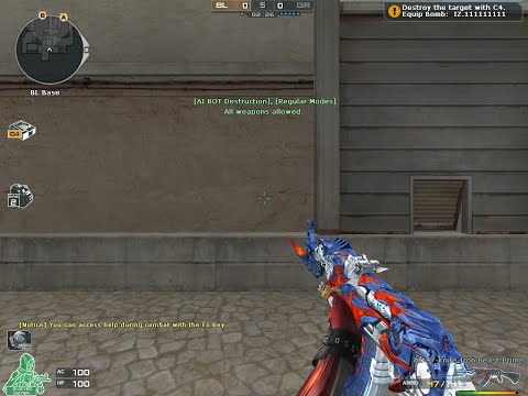 CROSSFIRE PHILIPPINES AK 47 KNIFE IRON BEAST PRIME GAMEPLAY