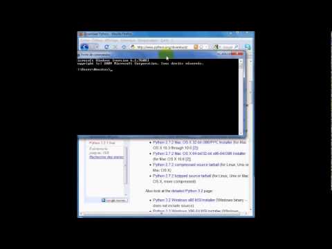 comment installer python sous windows 7