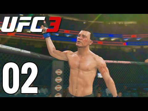 UFC 3 Career Mode Walkthrough Part 2 - SUBMISSIONS!