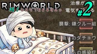 【RimWorld 続・Mod遊び#02】やっぱりひとりはキツい！発生した襲撃イベント、しかし……。(CeVIO,ゆっくり音声)