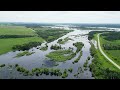 Video Thumbnail for East of Springside, Saskatchewan Whitesand River Flood 2026