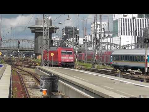 Züge in  München HBF 10.06.17  Teil 1