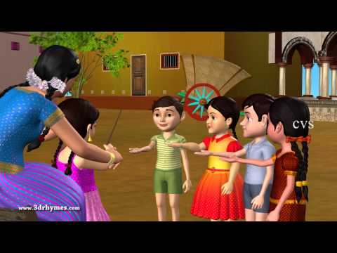 Veeri Veeri Gummadi Pandu - 3D Animation Telugu Rhymes for children Teluguvoice