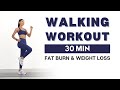 Download Lagu 30 MIN WALKING CARDIO WORKOUT FOR WEIGHT LOSS - No Jumping, No Squats, No Lunges Mp3 Free
