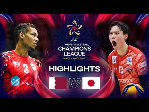 Al-Rayyan 🇶🇦 vs. Suntory Sunbirds 🇯🇵 - Semi Final | AVC Champions League 2025 - Highlights