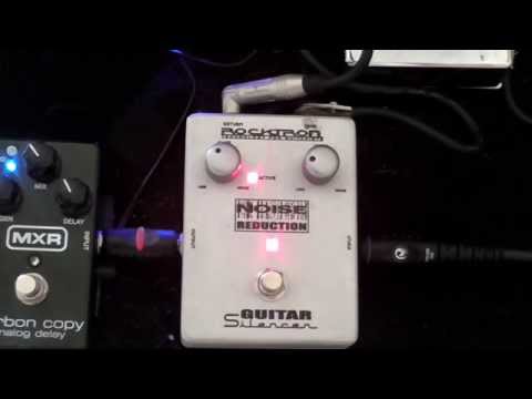 Guitar pedals from the  HEAVY METAL PERSPECTIVE: Rocktron Guitar Silencer.