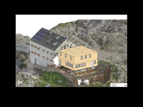 Zubau beim Riemannhaus am Steinernen Meer