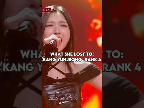 I was rooting for Minseo tho 😭|| #eleven #yoonminseo #girlsonfire #kpop #survivalshow #visuals