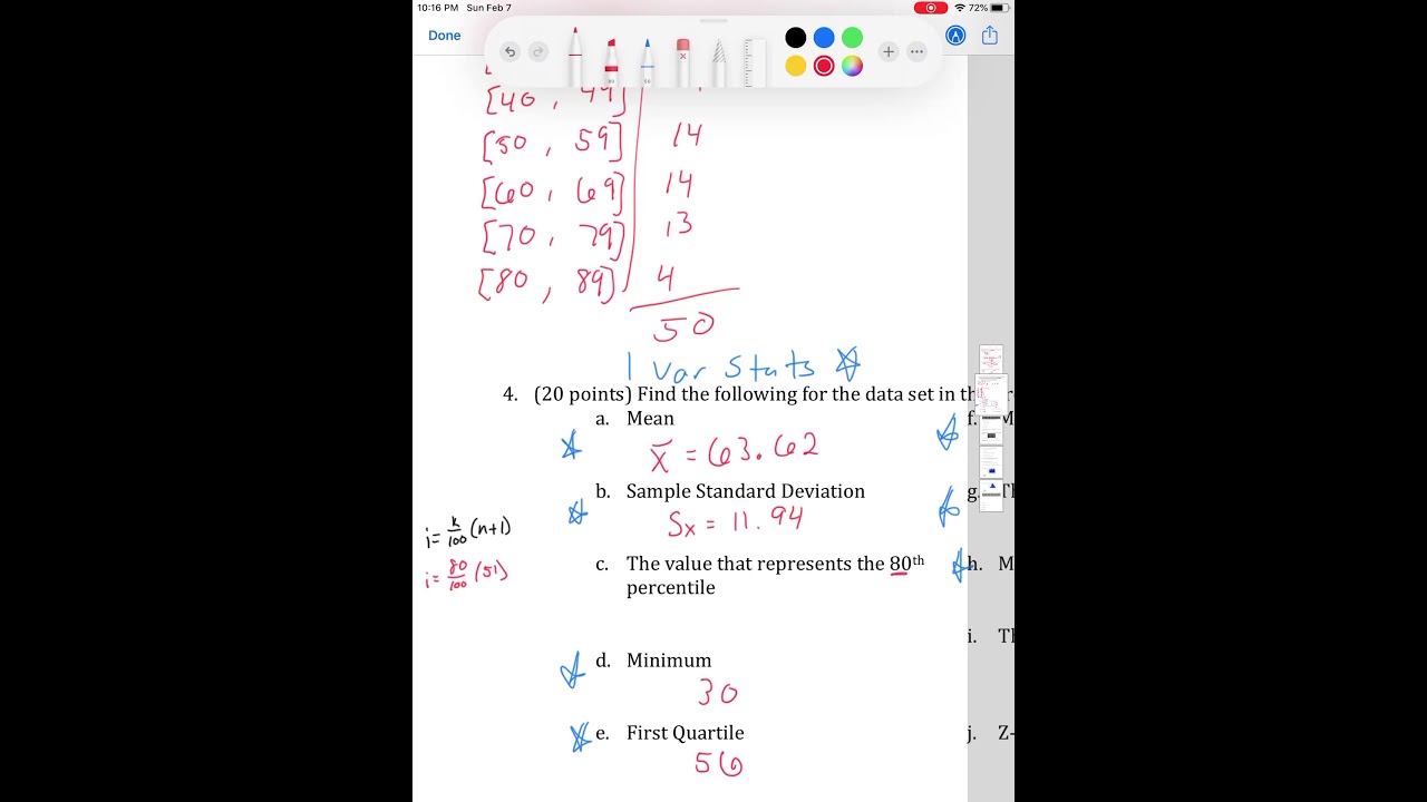 Stat 210 review unit 1