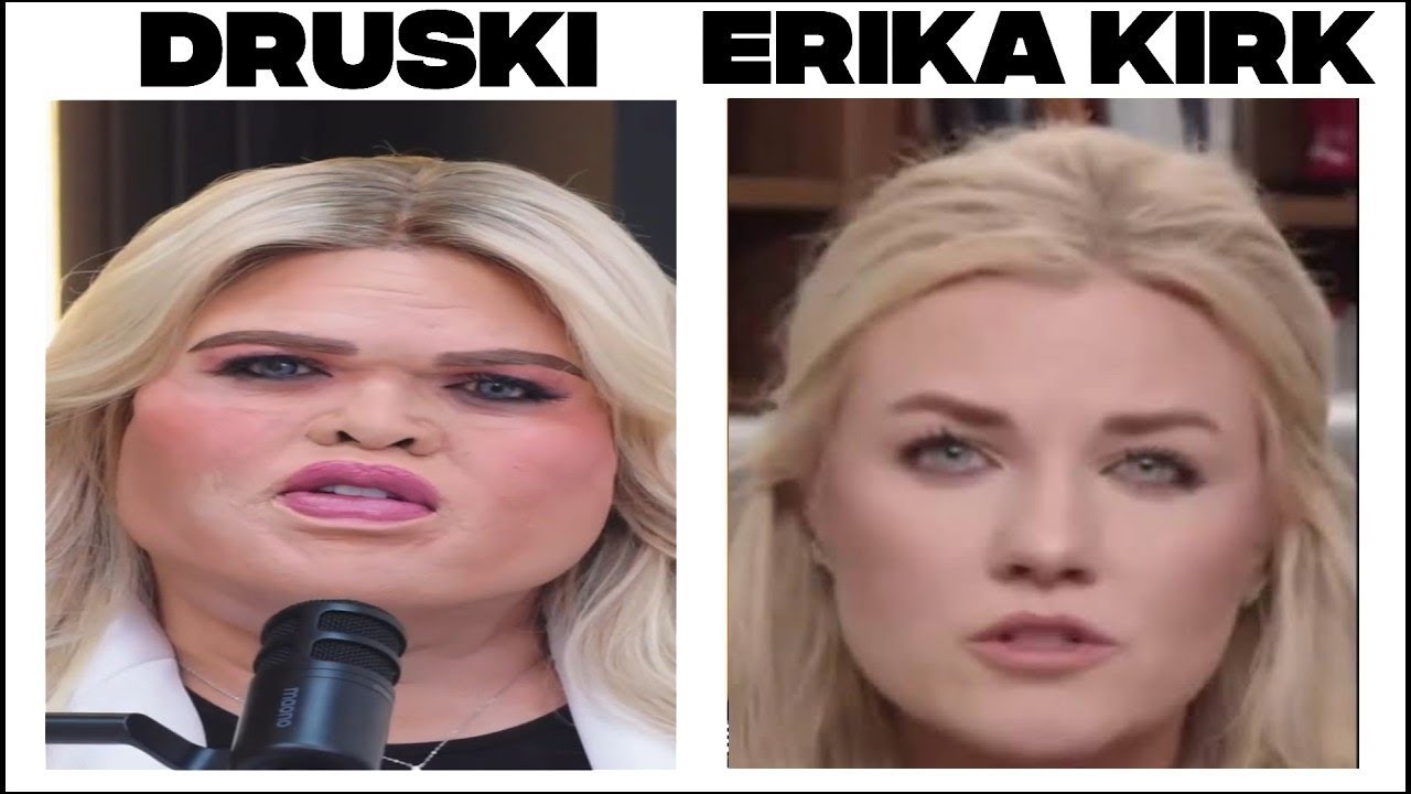 Druski Conservative Women Skit VS Erika Kirk Video Comparison