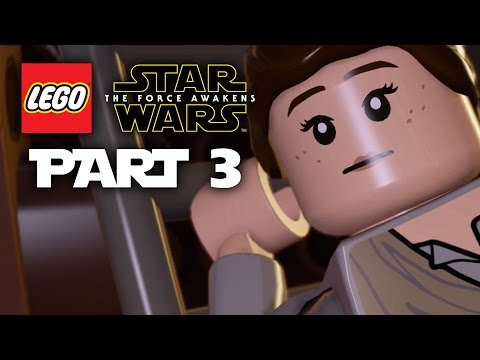 LEGO Star Wars The Force Awakens Gameplay Walkthrough Part 3 - BB-8 & REY - Chapter 2 (Full Game)