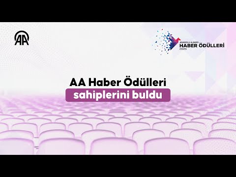 Anadolu Ajansı Haber Ödülleri sahiplerini buldu