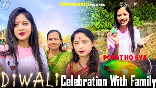 Diwali celebration 🥳 | mummy ne popat kar diya 🥲 | vidhi mahto |