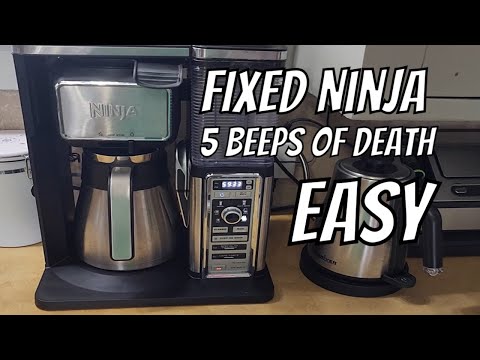 *FIXED*  Ninja Coffee Maker 5 Beeps of Death  Save yourself $200
