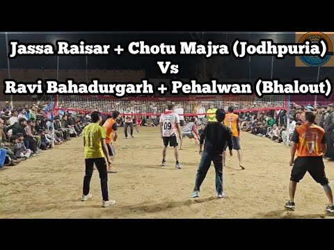 Jassa Raisar + Chotu (Jodhpuria) Vs Ravi Bahadurgarh + Pehalwan (Bhalout) at Khialiwala Tournament
